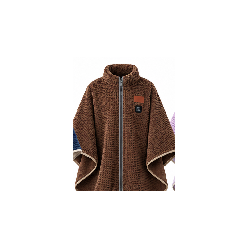 Heated Blanket Cape – Ultra Soft Wearable Electric Heating Jacket for Cozy Warmth