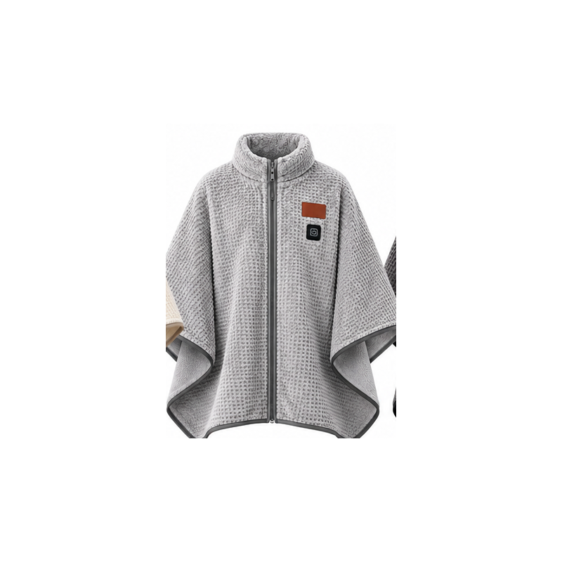 Heated Blanket Cape – Ultra Soft Wearable Electric Heating Jacket for Cozy Warmth