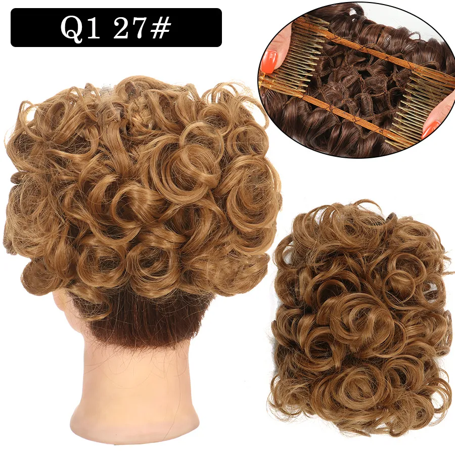Messy Curly Dish Bun