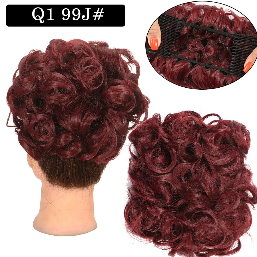 Messy Curly Dish Bun
