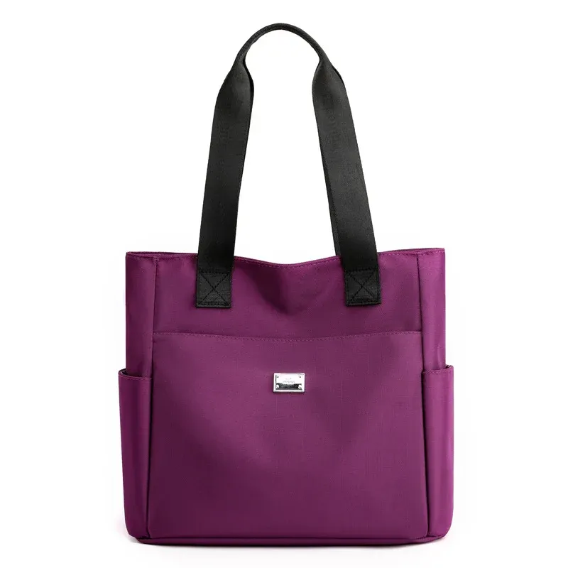🔥Large Capacity Water Repellent Multi Pocket Nylon Shoulder Bag👜
