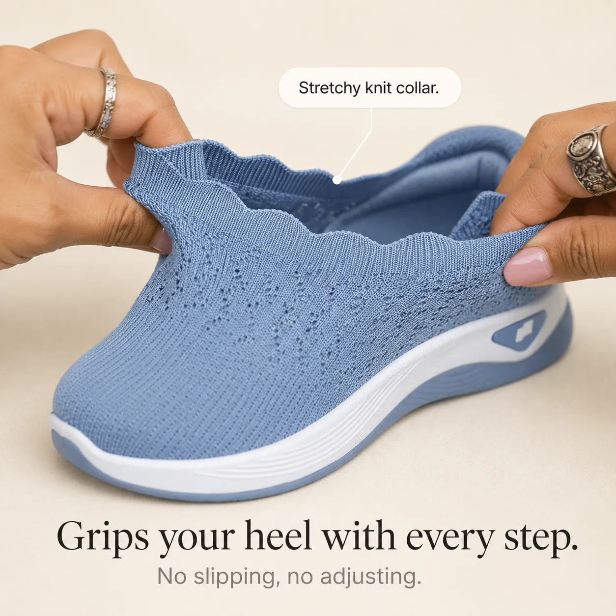 Lightweight Slip-On Walking Shoes for Women