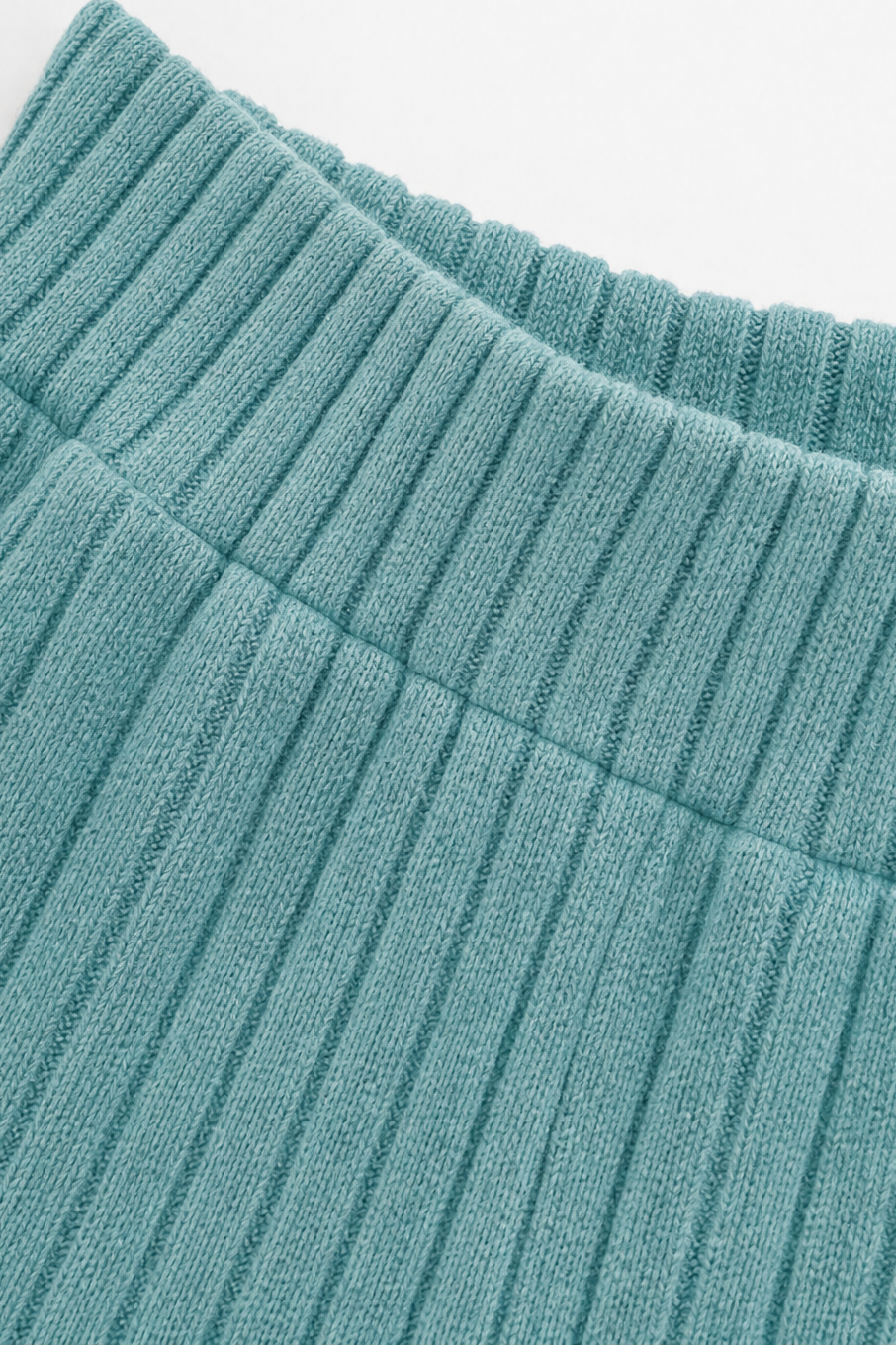 Ribbed Knit Two-Piece Sweater Set