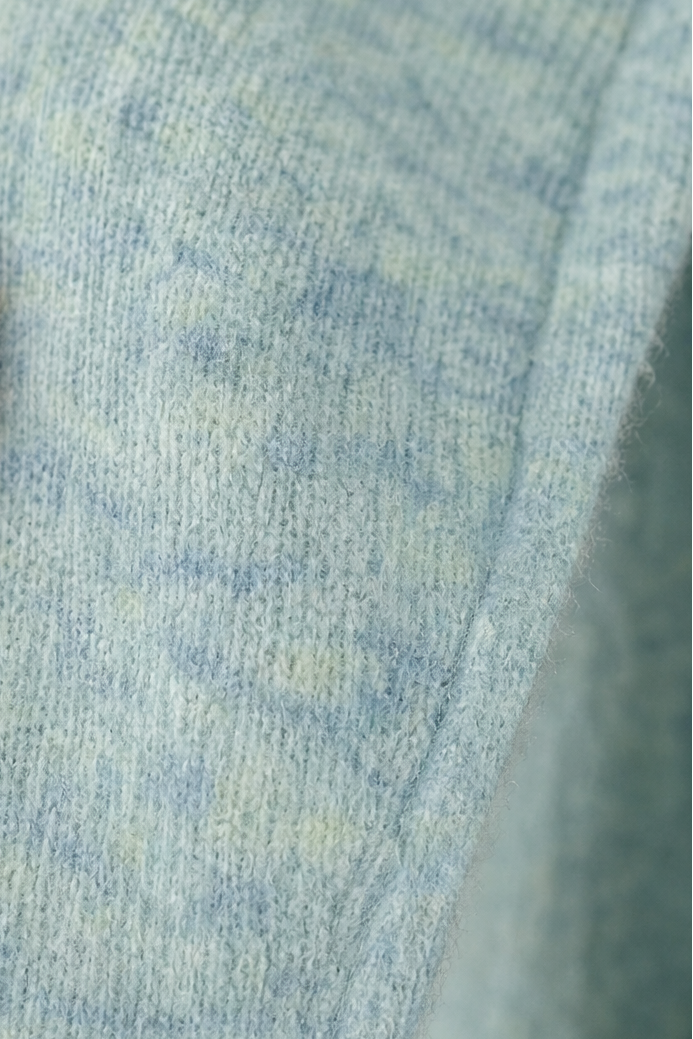  Double-Breasted Belted Knit Cardigan