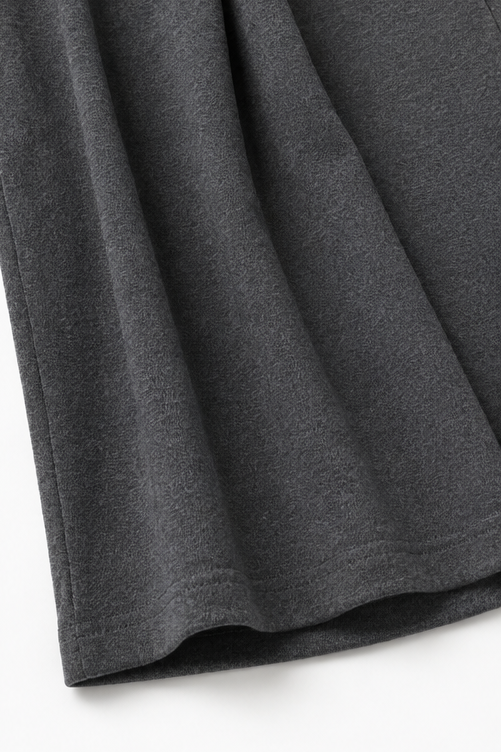  Turtleneck Top And Wide-Leg Pants Set