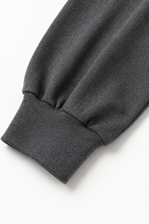  Turtleneck Top And Wide-Leg Pants Set