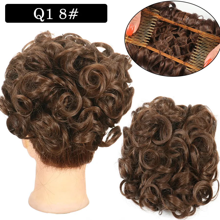 Messy Curly Dish Bun