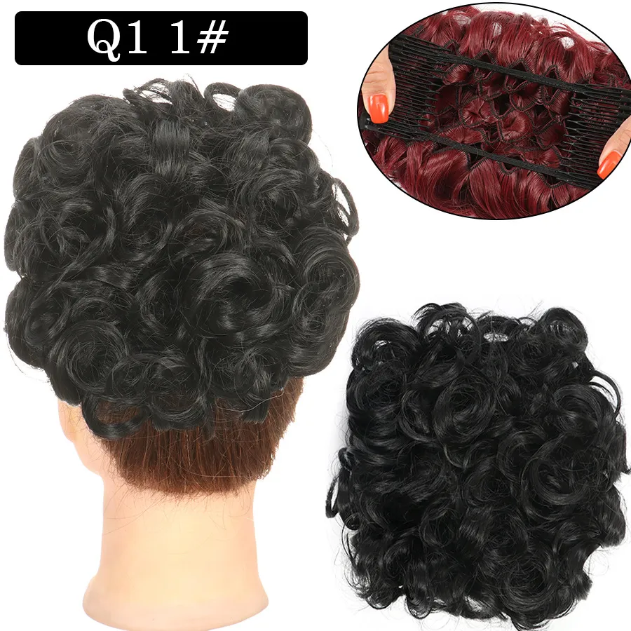 Messy Curly Dish Bun