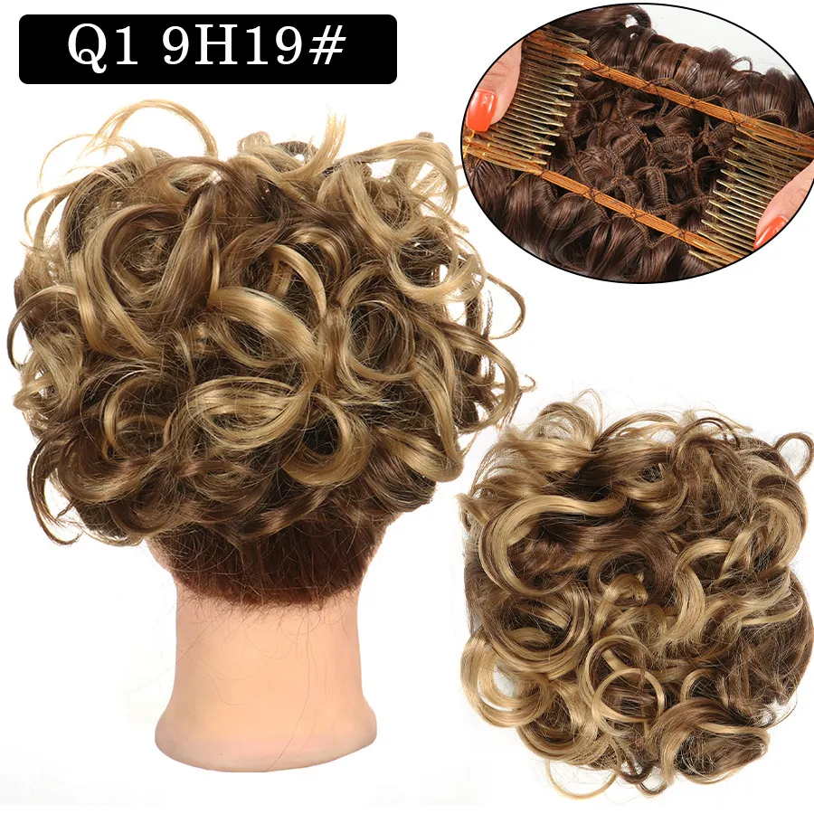 Messy Curly Dish Bun