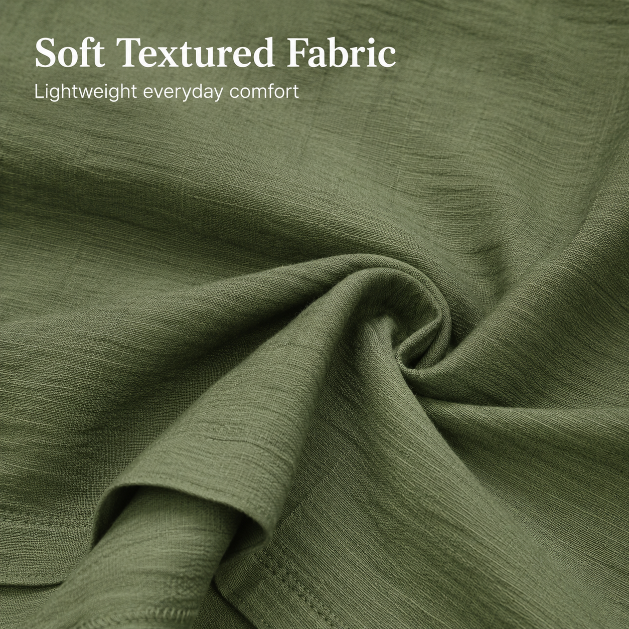 Crinkled woven fabric texture detail
