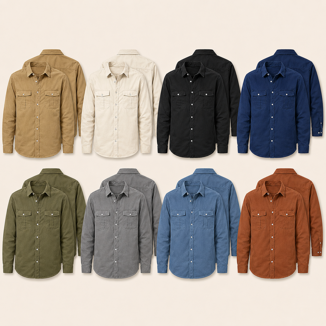 Men's Utility Button-Up Shirt Pack