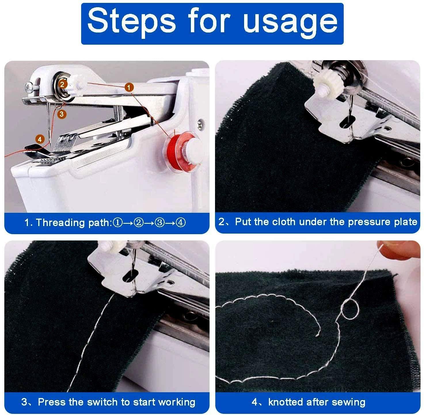 Handheld Sewing Machine Includes 48 Accessories