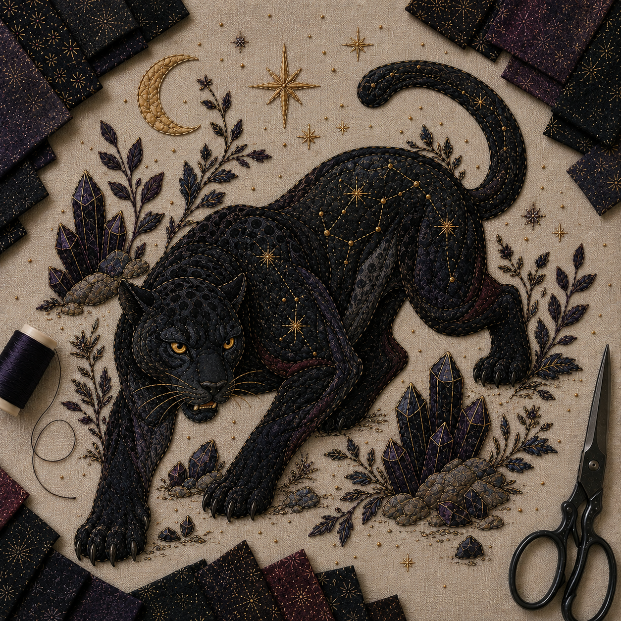 Legendary Creatures DIY Patchwork Art Kit🔥50% Off Last Day🔥