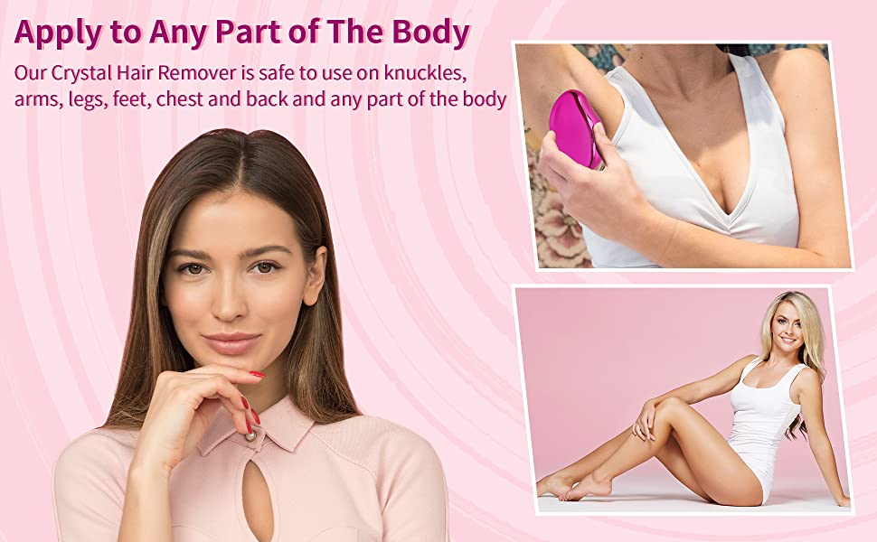 Crystal Hair Eraser Removal for Men and Women