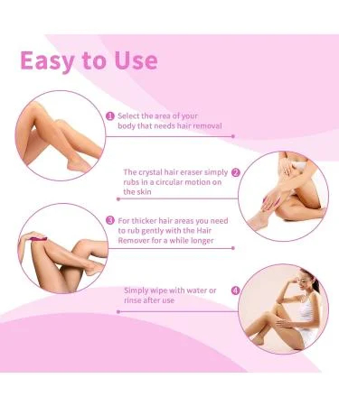 Painless Crystal Hair Removal Pad