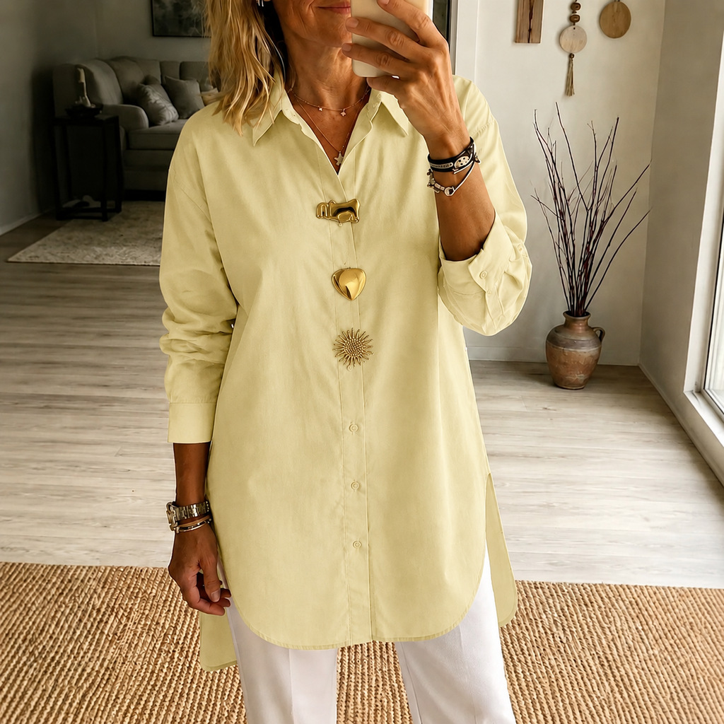 Women’s Relaxed Button-Down Shirt