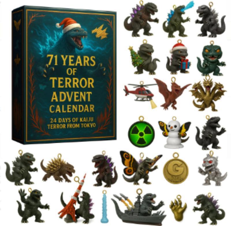 Fun cat lover countdown calendar with exciting toys