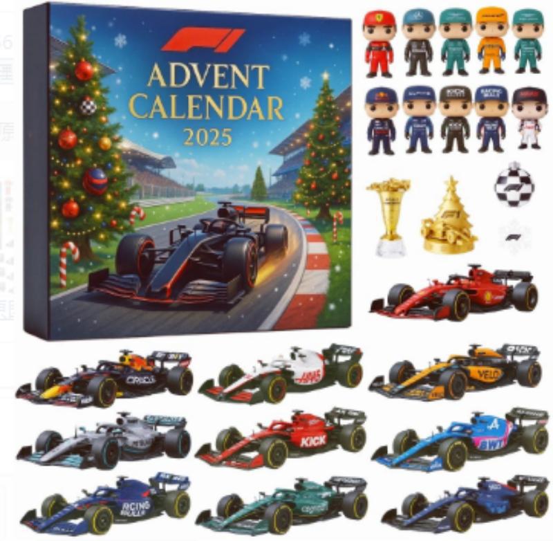 Fun cat lover countdown calendar with exciting toys