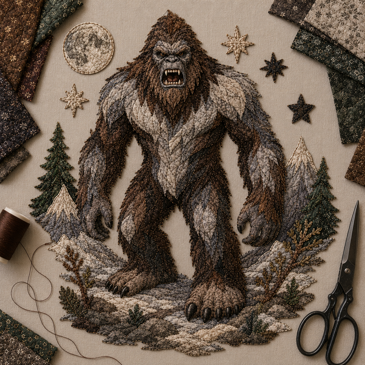 Legendary Creatures DIY Patchwork Art Kit🔥50% Off Last Day🔥