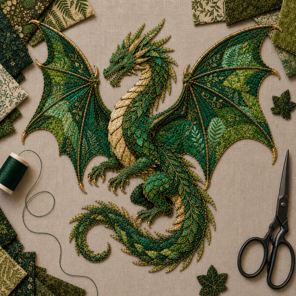 Legendary Creatures DIY Patchwork Art Kit🔥50% Off Last Day🔥