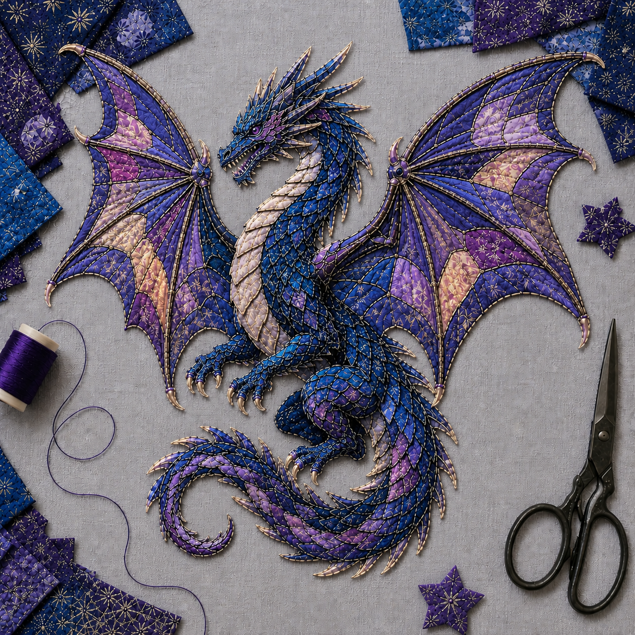 Legendary Creatures DIY Patchwork Art Kit🔥50% Off Last Day🔥