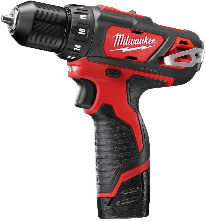 M12 Kit combinado de taladro inalámbrico de iones de litio de 12 voltios/atornillador de impacto
