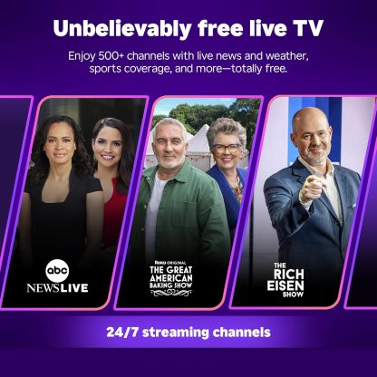 Roku Smart TV 2025 - Serie Selecta de 40 Pulgadas, TV Full HD de 1080p - RokuTV con Control Remoto de Voz - Televisión LED de visualización Plana con Wi-Fi para transmitir Noticias Locales en Vivo
