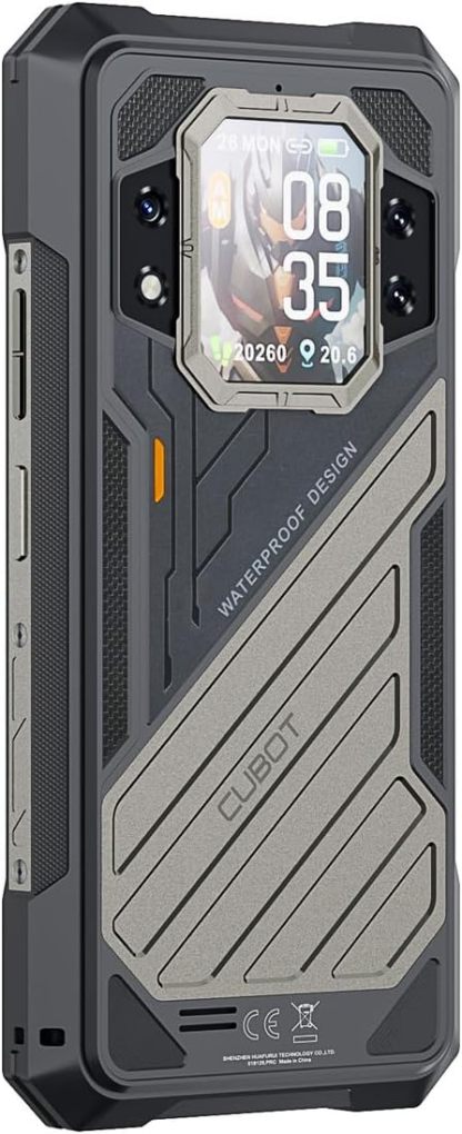 CUBOT Celular Kingkong X Robusto Dual Sim 256 GB 16 GB Ram 10200mah Android 14 (Negro)
