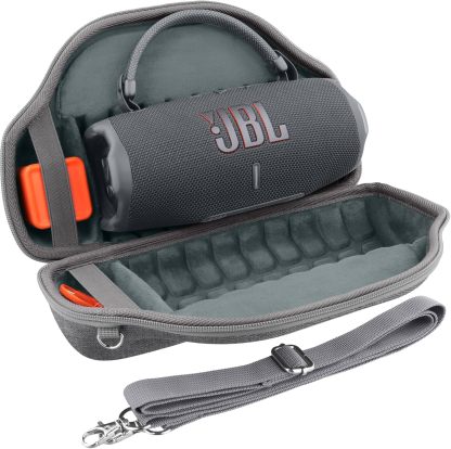 JBL Charge 6 Altavoz Bluetooth portátil (negro) | IP68 impermeable, a prueba de polvo y DropProof, audio inalámbrico para exteriores | 28 horas de reproducción + paquete de estuche de viaje