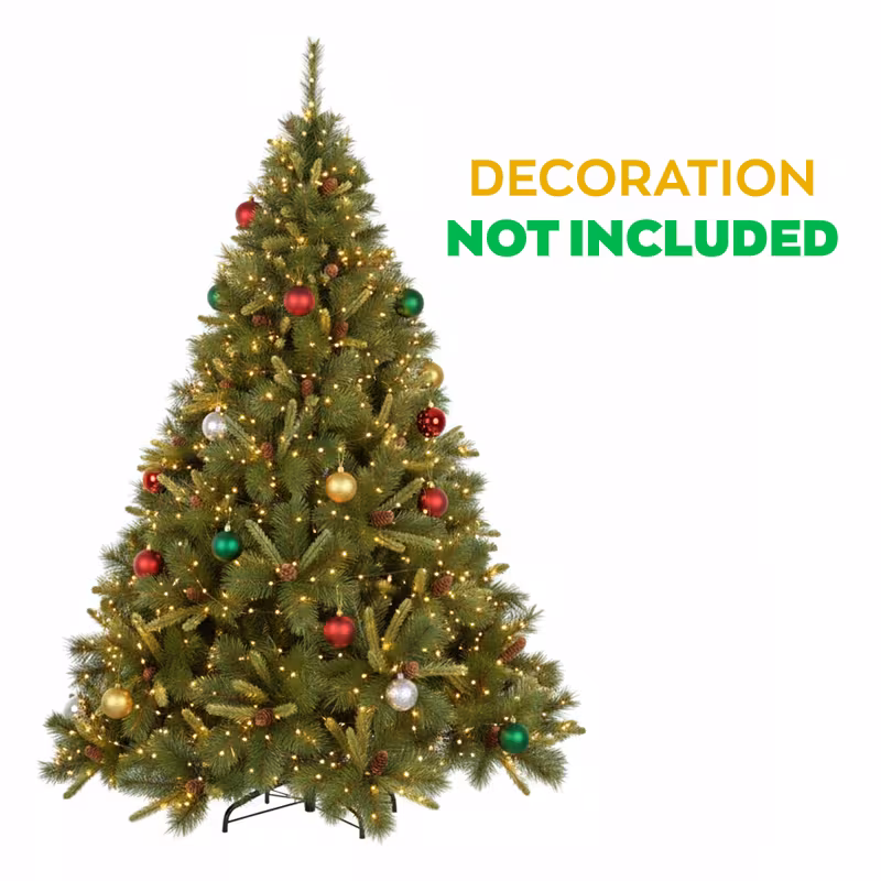   de navidad tradicional de   con   en pvc y pp, ø114x180h cm, 668 puntas Detalles del producto 3