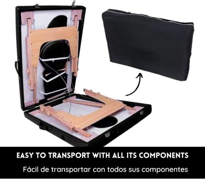 X-PROSS Cama Profesional para Tatuajes Plegable, Cómoda Y Resistente Cama para Masajes Profesional De SPA