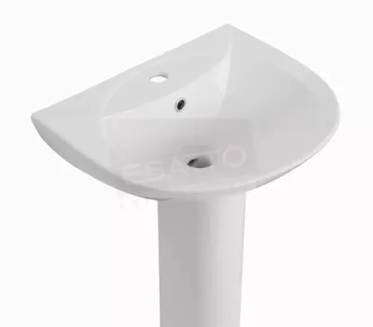 Esatto® Paquete Sanitario Lavabo Pedestal Llave Gratis Gamba