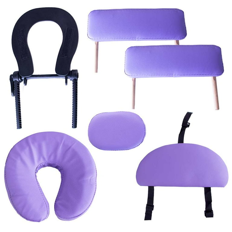 Cama de masaje Morado Nanofort Portatil plegable con accesorios