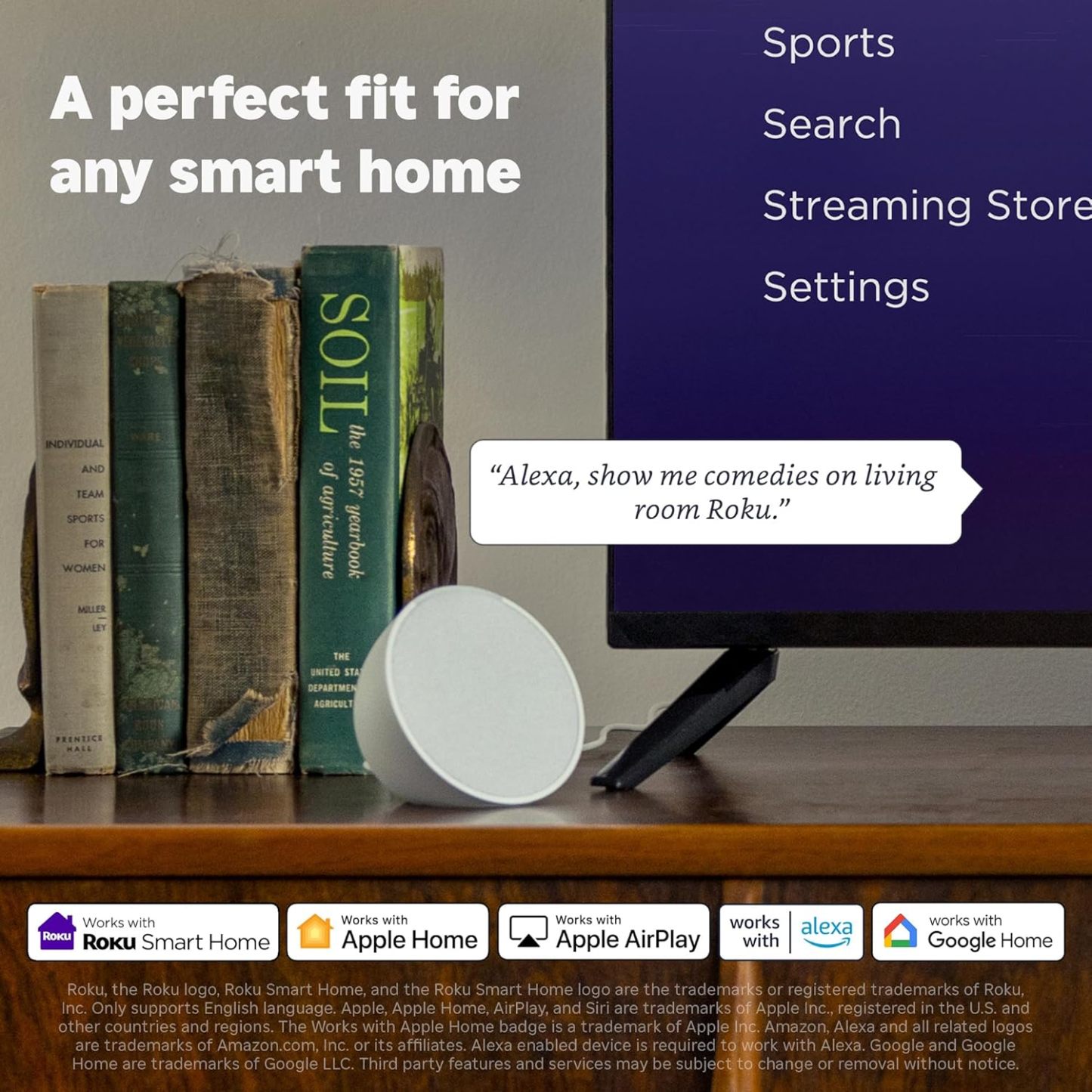 Roku Smart TV 2025 - Serie Selecta de 40 Pulgadas, TV Full HD de 1080p - RokuTV con Control Remoto de Voz - Televisión LED de visualización Plana con Wi-Fi para transmitir Noticias Locales en Vivo