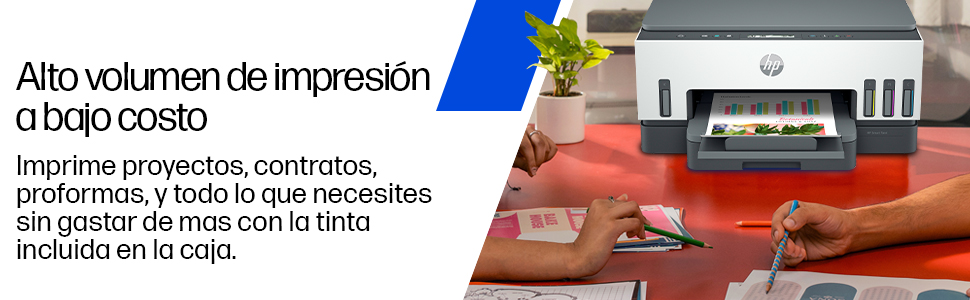 impresora, impresora smart tank, impresora tanque de tinta, impresora hp, impresora tinta continua