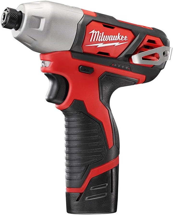 M12 Kit combinado de taladro inalámbrico de iones de litio de 12 voltios/atornillador de impacto