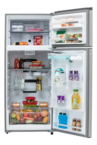 Refrigerador Top Mount Whirlpool 18p³ Xpert Energy Wt1865a Color Plateado