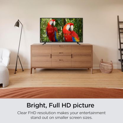 Roku Smart TV 2025 - Serie Selecta de 40 Pulgadas, TV Full HD de 1080p - RokuTV con Control Remoto de Voz - Televisión LED de visualización Plana con Wi-Fi para transmitir Noticias Locales en Vivo