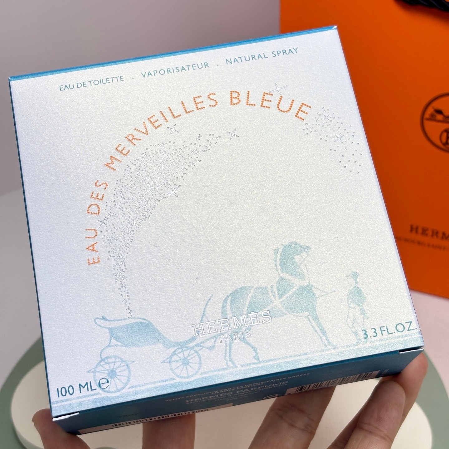 Hermes Eau des Merveilles Bleue, 2016 100ml 50ml