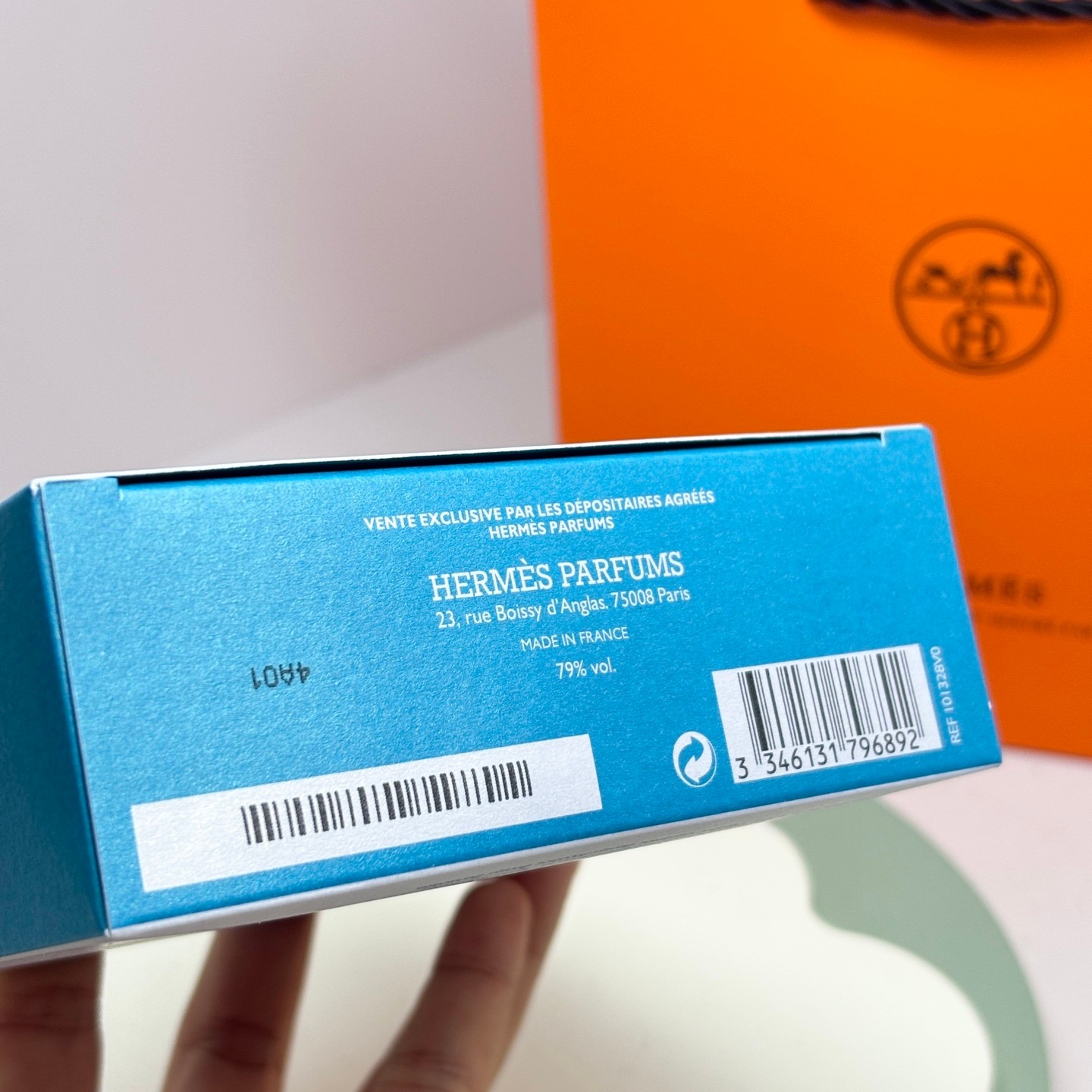 Hermes Eau des Merveilles Bleue, 2016 100ml 50ml