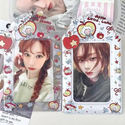 Premium Soft Plush Photocard Holder, Vibrant Design