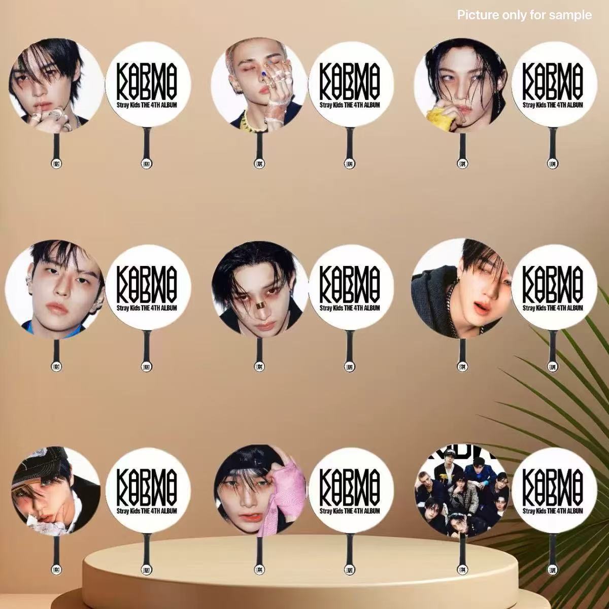 DIY Fan made gift-King Fan Version 2 SKZ (Little size)
