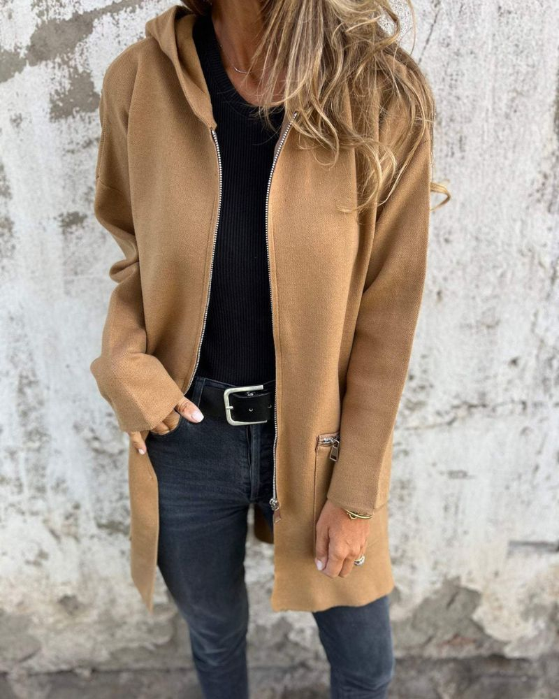 Women’s Cardigan | Hooded Long Sleeve