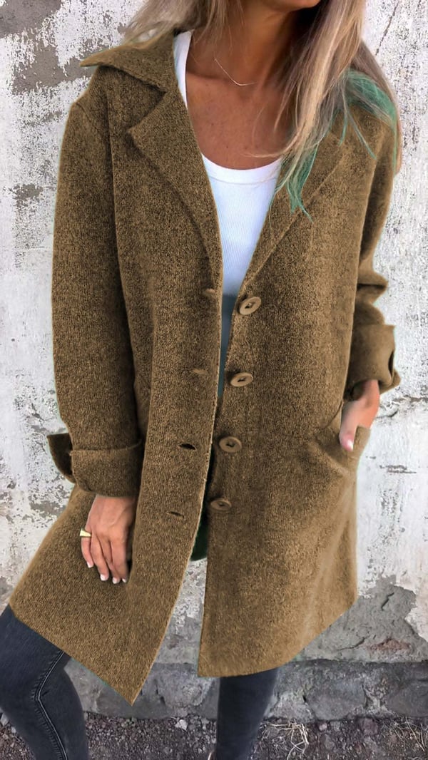 BUY 2 FREE SHIPPING| Knitted parka