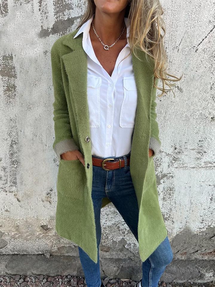 Valeria | Long Faux Fur Coat