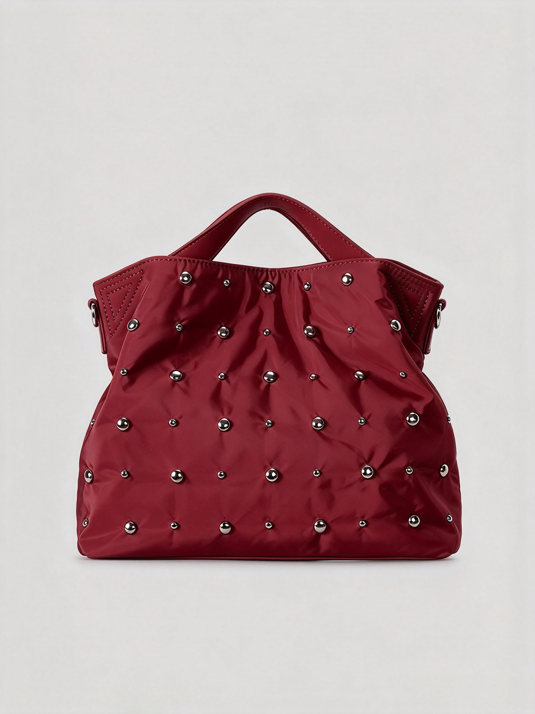 Lightweight Large Tote Bag | Studded Water-Resistant Work Purse | Everyday Casual Handbag(📦FREE SHIPPING)