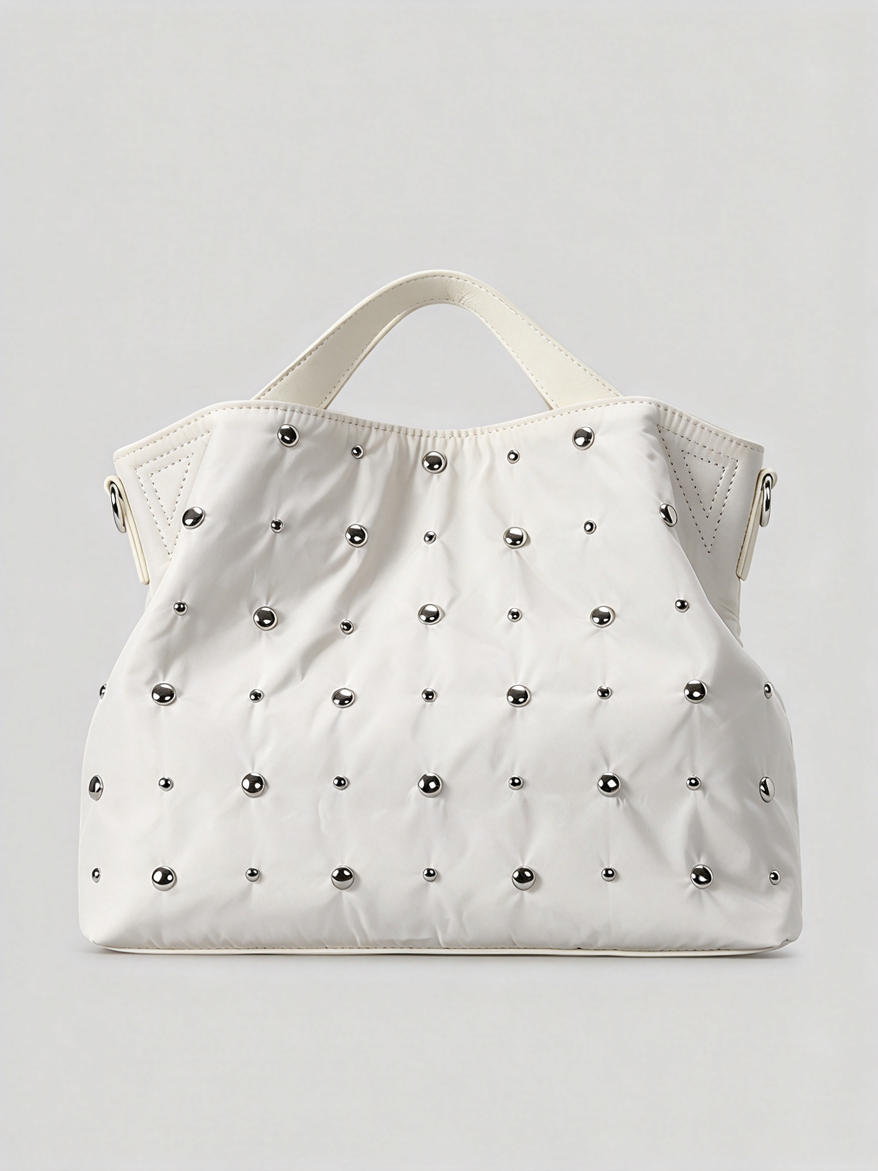 Lightweight Large Tote Bag | Studded Water-Resistant Work Purse | Everyday Casual Handbag(📦FREE SHIPPING)