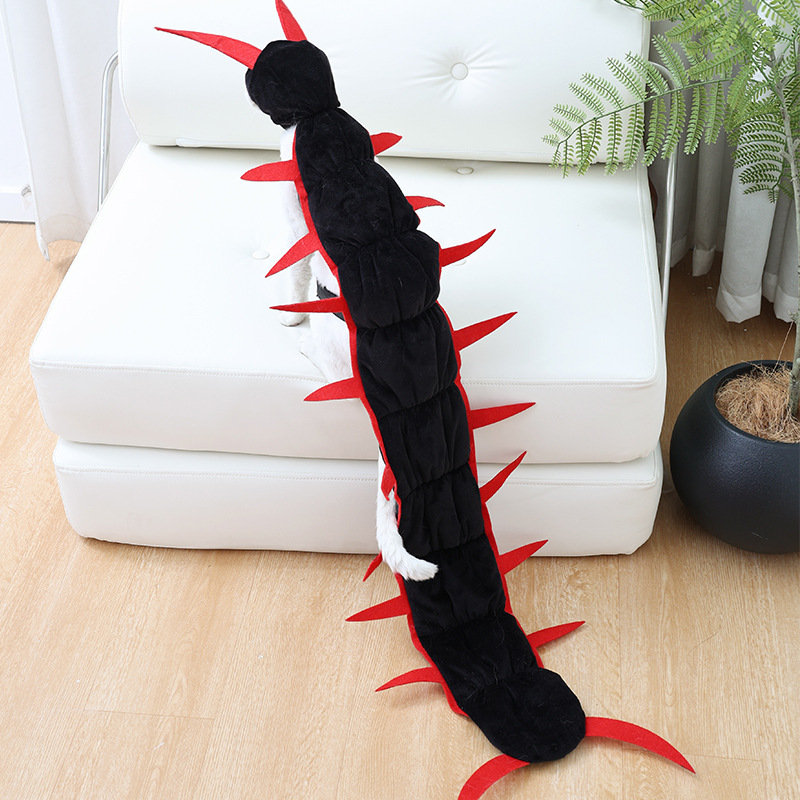 🎃Viral Halloween Alert! The Ultimate Centipede Pet Costume