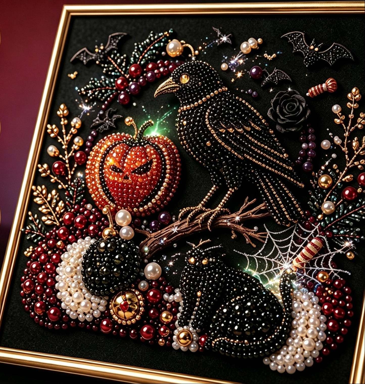 Buy 2 FREE SHIPPING & Extra 10% OFF✈ - DIY Dark Halloween Diamond Painting Kit
