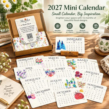 ✨2026 Early Black Friday Sale 50% OFF🌱Eco-Friendly Plantable “Timeless” Seed Calendar 2027